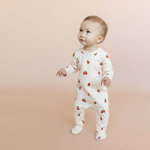 Footie Romper- Pear