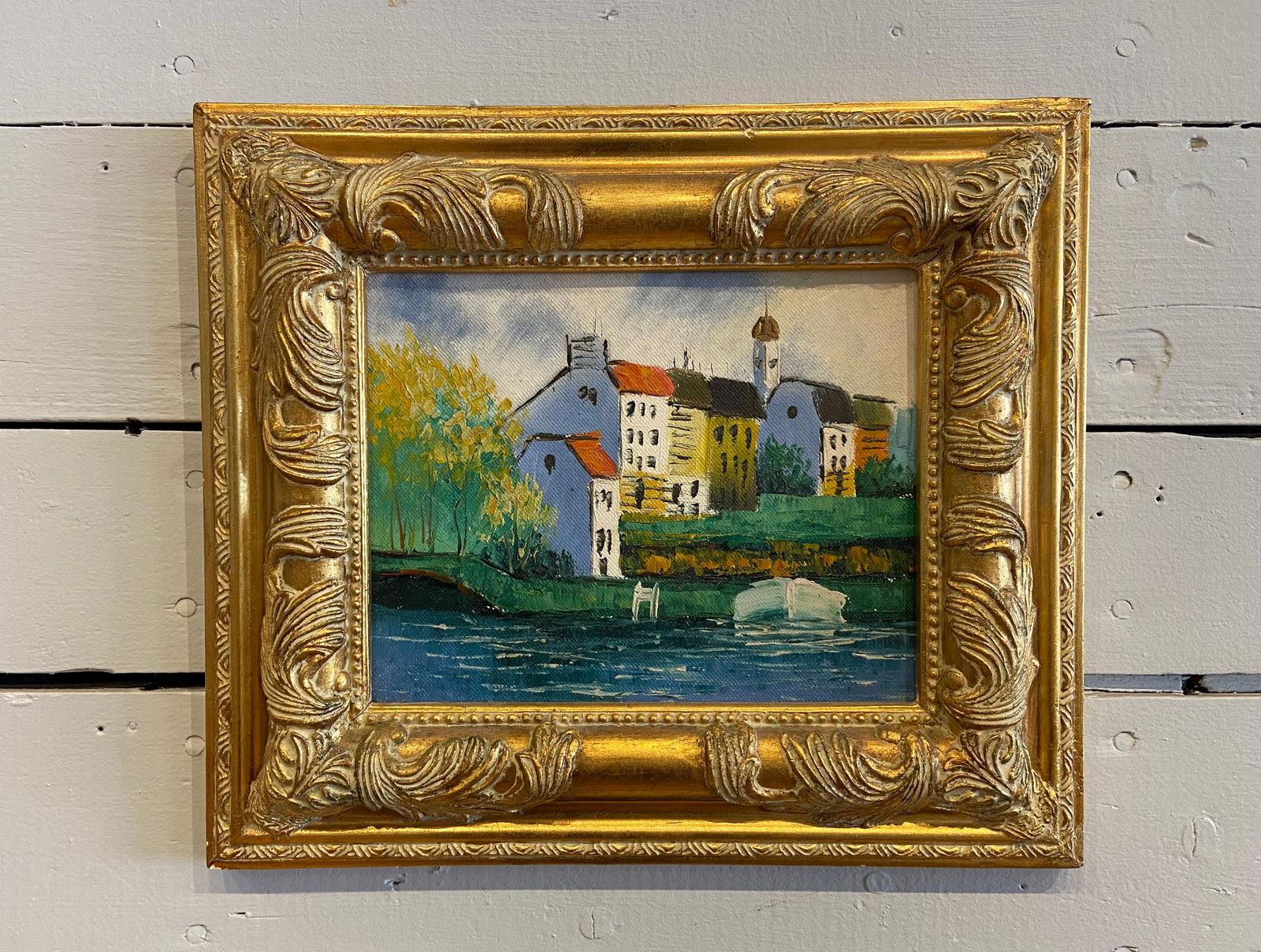 City Scene Painting - Clene