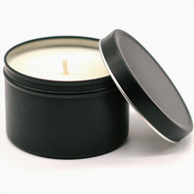 Reservoir Travel Candle 8oz. - Thailand in Indigo
