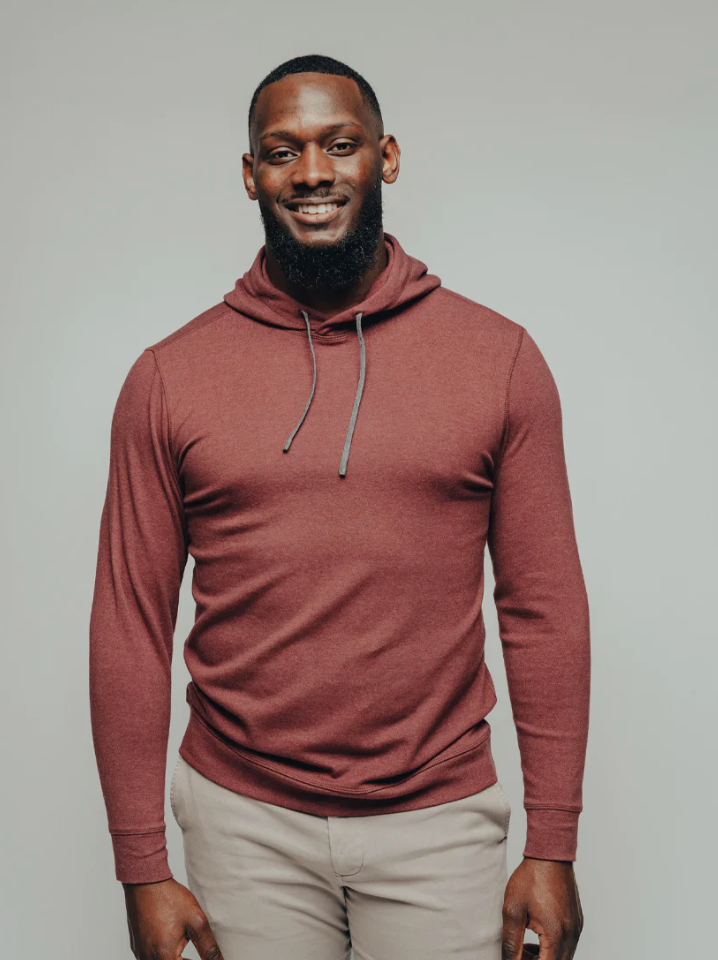 Puremeso Hoodie - Wine