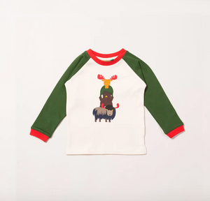 Nordic Animals Raglan Tee