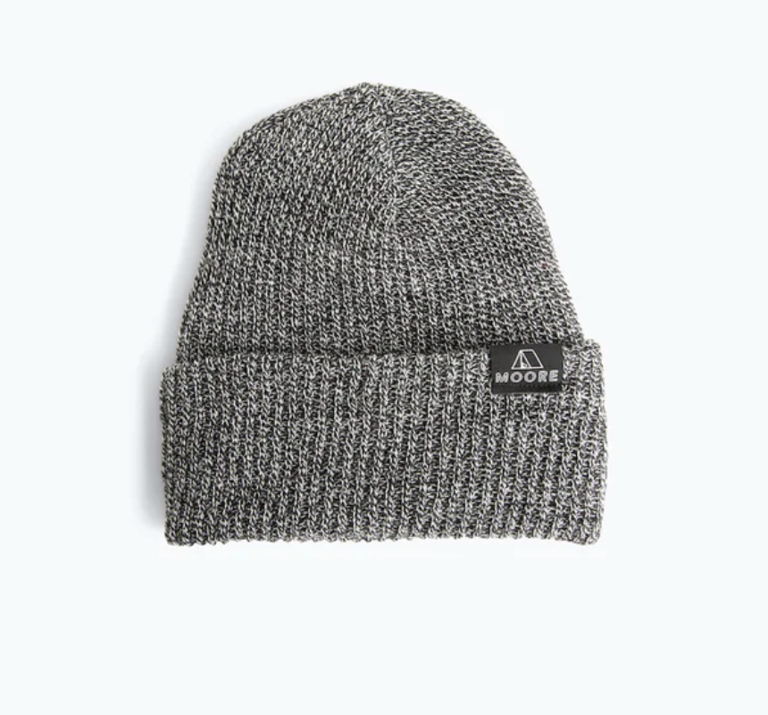 Knit Beanie- Salt and Pepper