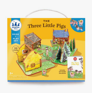Three Little Pigs Play Set & Book