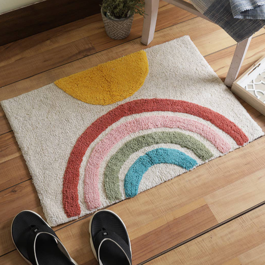 Rainbow Bath Mat