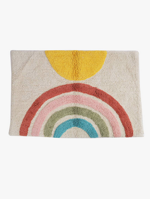 Rainbow Bath Mat