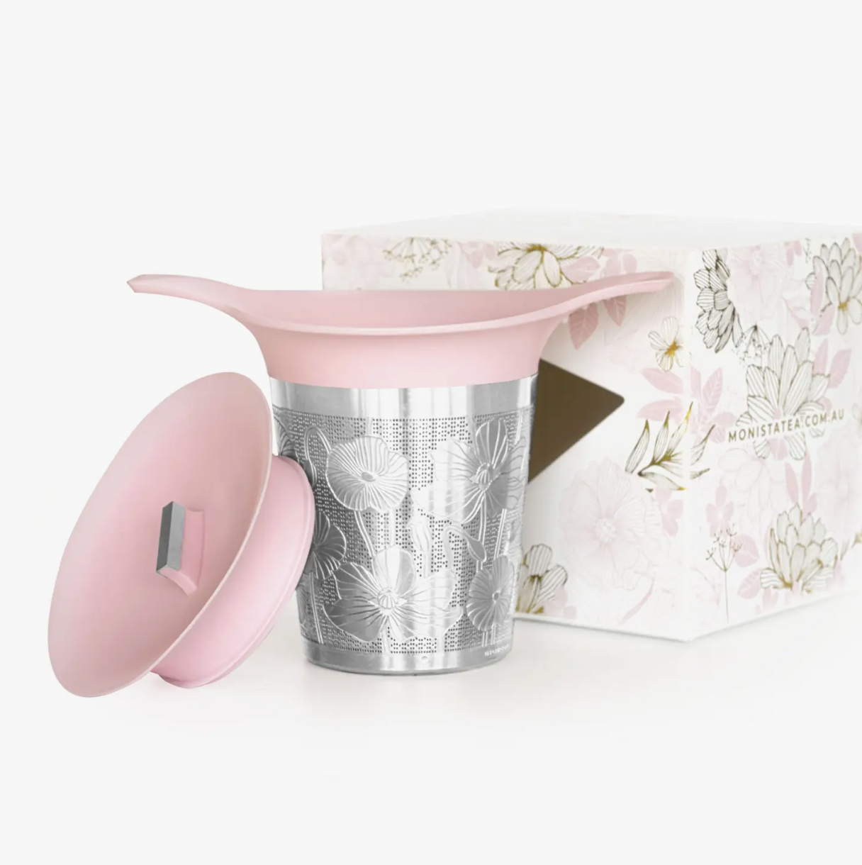 Tea Basket Infuser - Crystal Rose