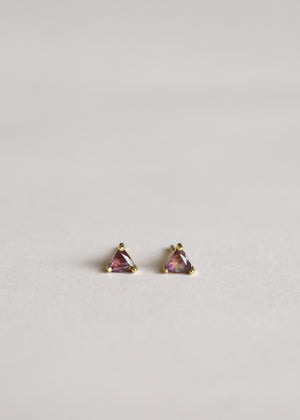 Amethyst Mini Gem Studs