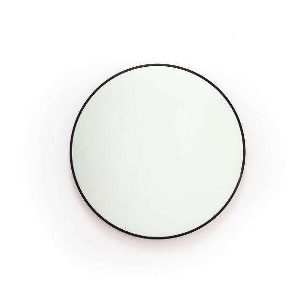 HV Round Metal Mirror - Black