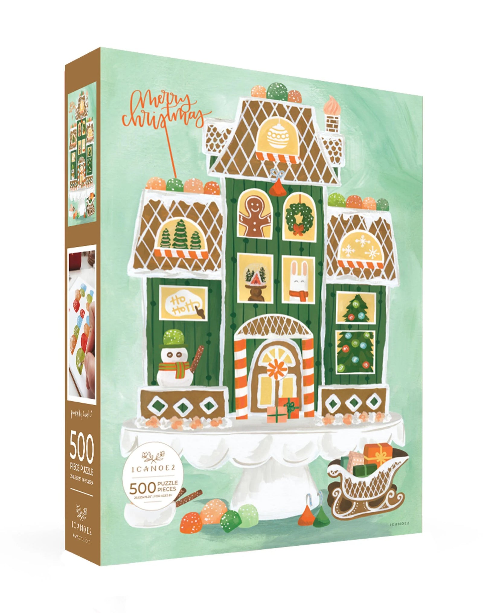 Gingerbread Christmas Puzzle