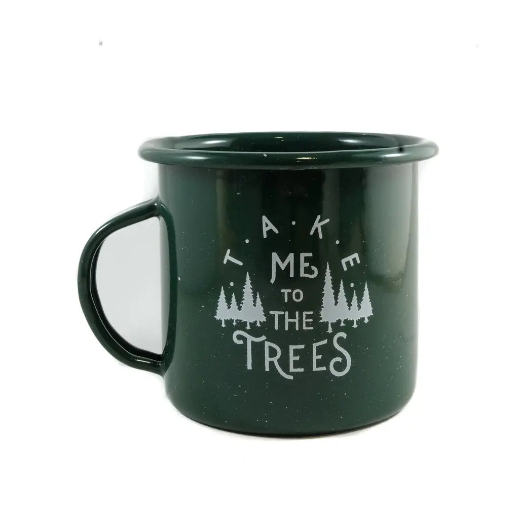 Take me to the Trees Enamel Mug