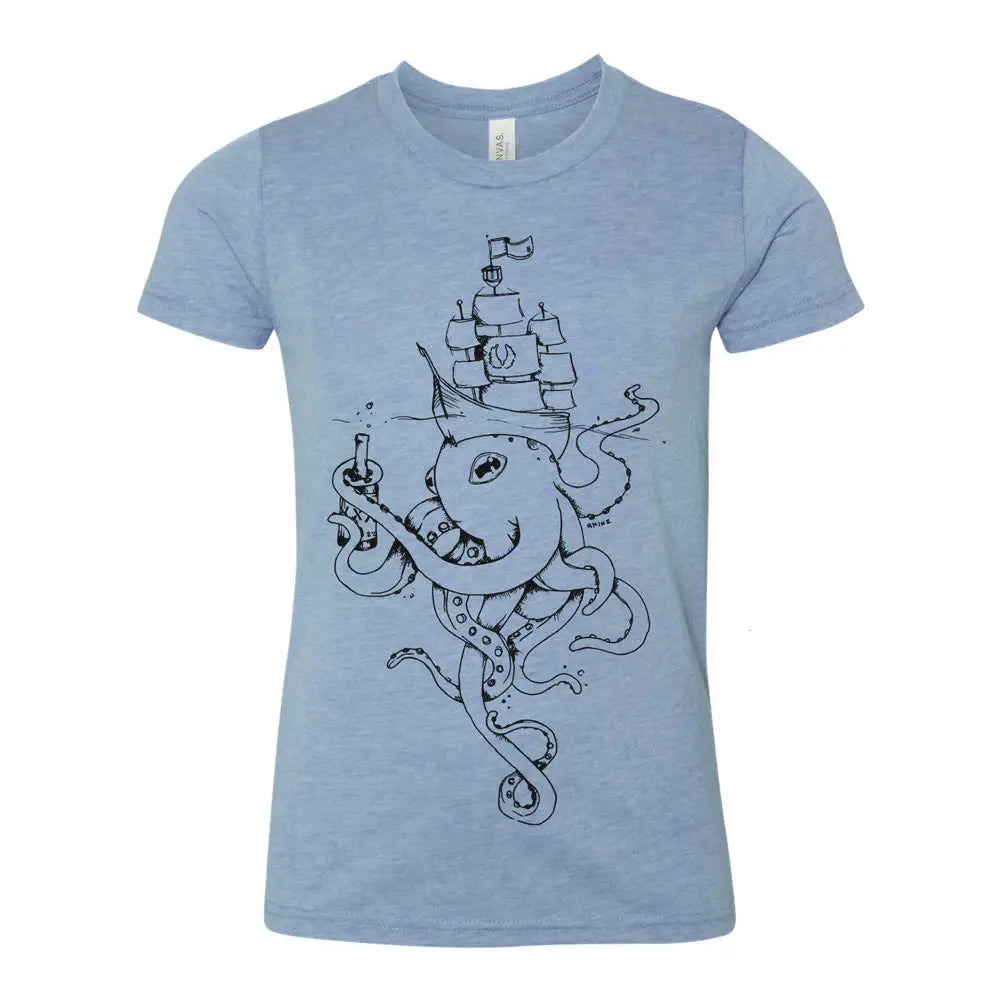 Salty Octopus Youth Tshirt